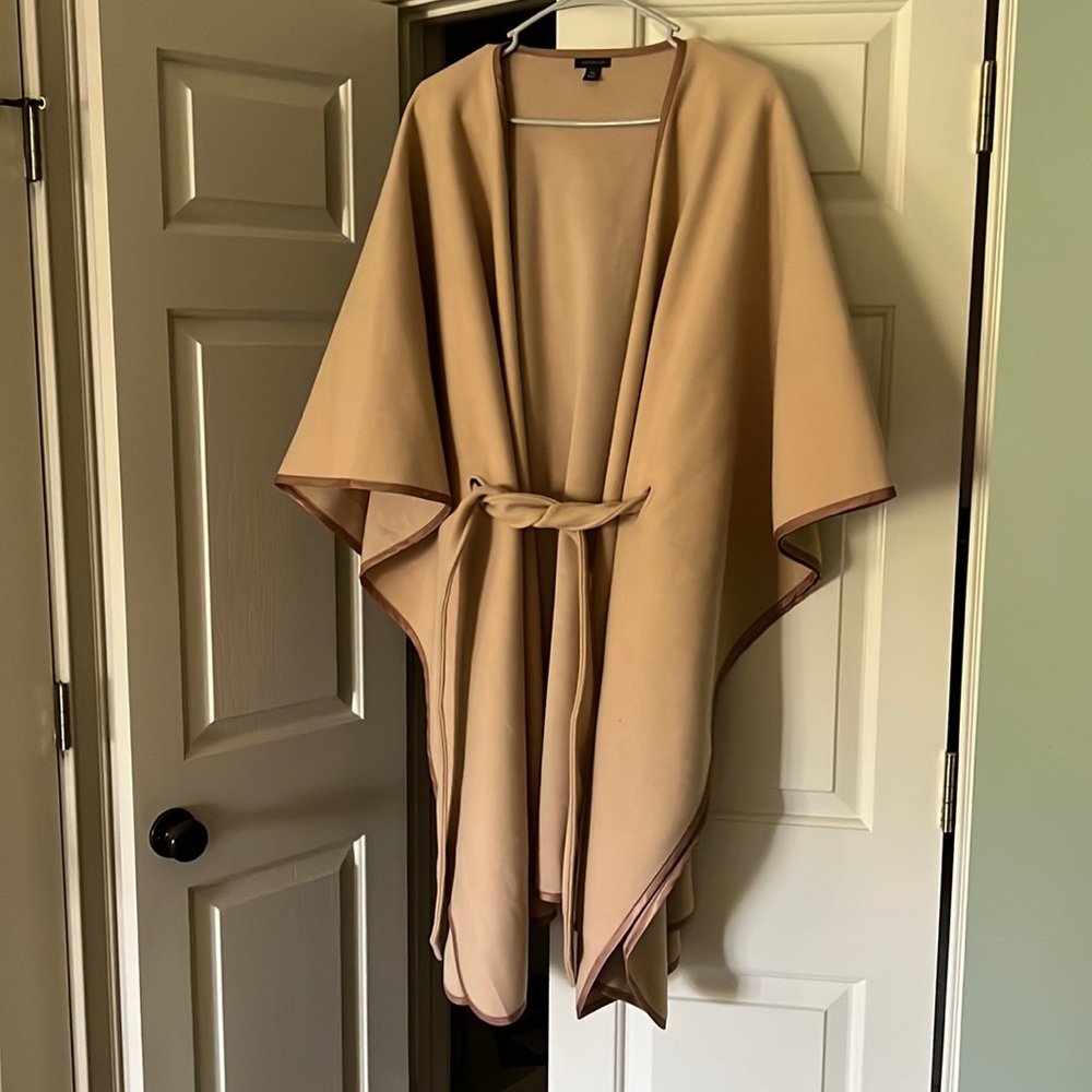 Anne Taylor wrap poncho
